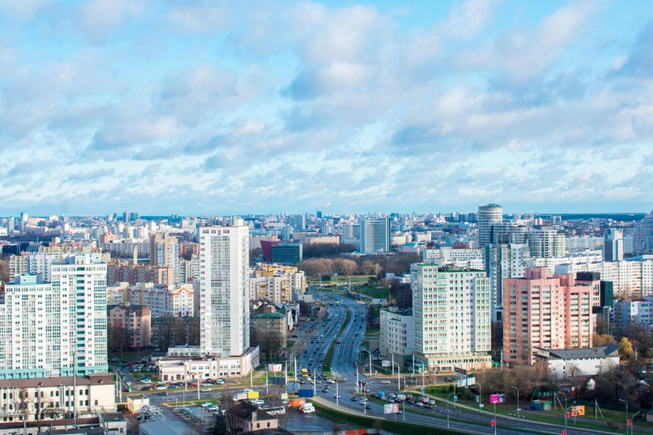 Jacuzzi New Loft Apartcomplex Kaskad, Минск - Центр Города มินสก์ ภายนอก รูปภาพ