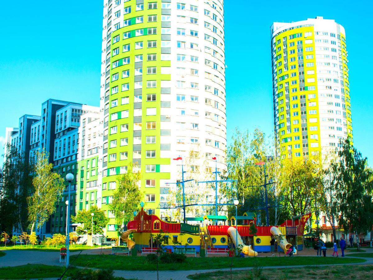Jacuzzi New Loft Apartcomplex Kaskad, Минск - Центр Города มินสก์ ภายนอก รูปภาพ